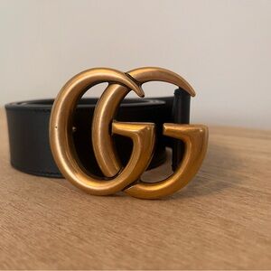 Gucci GG Marmont Wide Belt.